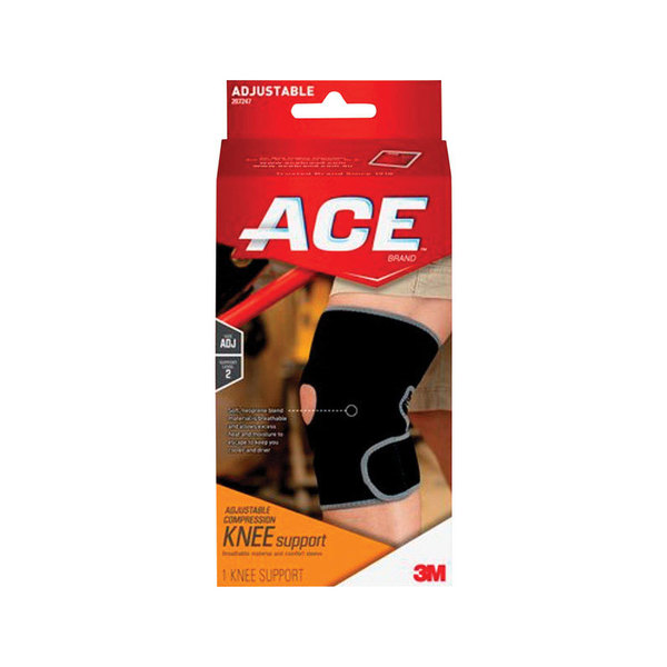 3M Knee Support Adk Blk 207247